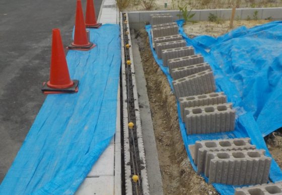 境界ブロック フェンス