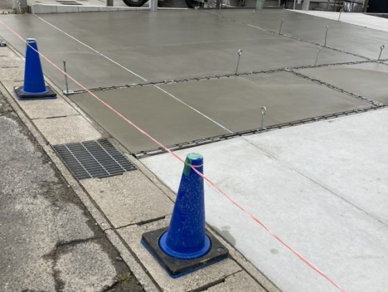 コンクリート 庭