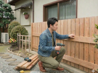 フェンス　DIY