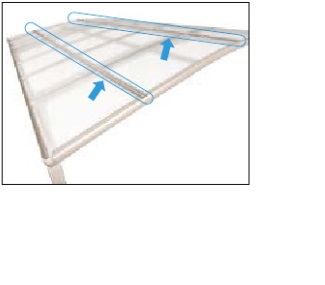 台風の強風に効果のある屋根材ホルダー