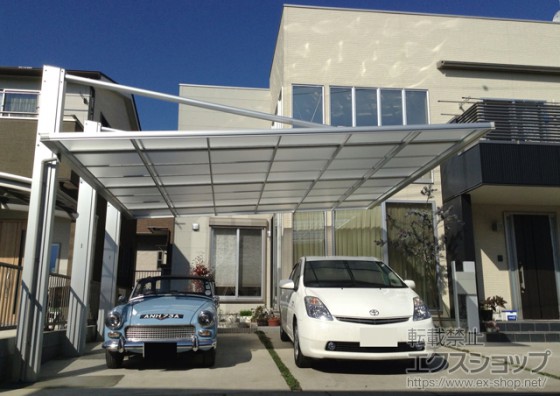 後方支持タイプ 三協アルミ ダブルフェース