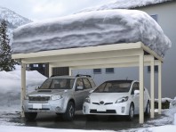 積雪に強いカーポート(YKKAP ジーポートneoシリーズ)