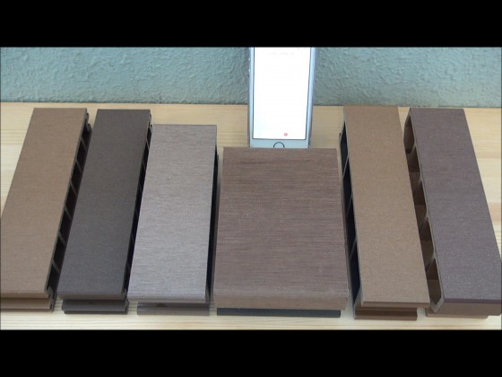 ウッドデッキ乾燥までかかる時間計測 2時間30分経過 実験終了