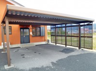 YKK AP レオンポートneo 2台用 角柱4本仕様