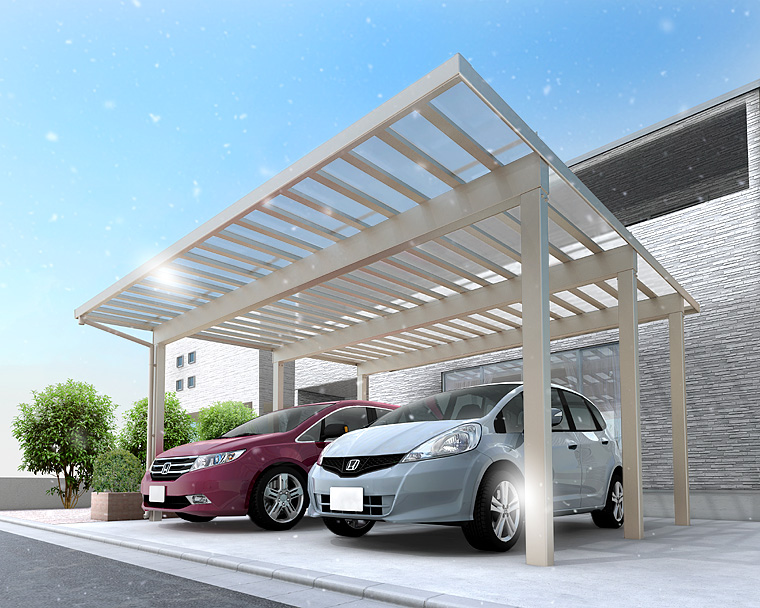 真冬に起こるフロントガラスの霜対策にはカーポートが抜群に効果的 エクステリアのある暮らしブログ