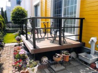 ウッドデッキで、お庭が快適空間に！