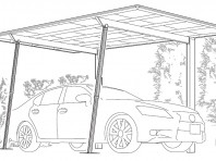 ８．柱の数だけ設置し、サポート柱が手で動かし抜けないことを確認して完了です。