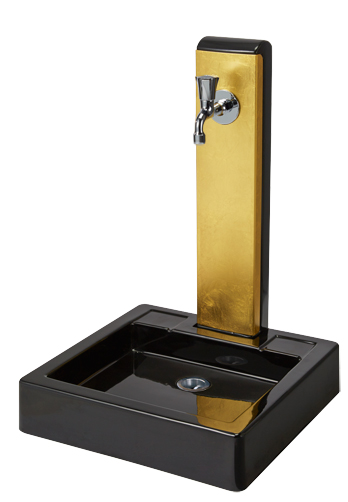 立水栓「UNFAIR ヴォーグ」金箔