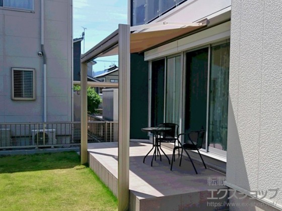 彩樹A型 独立式でお庭側からキャンパスが伸びるタイプ