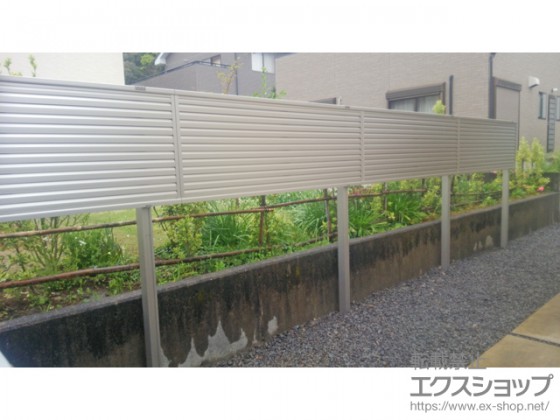 ミエーネフェンス上段のみ設置した事例