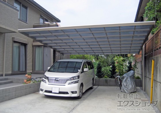 カーポートよりバルコニー型鉄骨車庫にしませんか！鹿児島限定です！