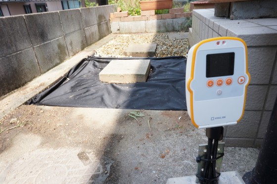 定点観測用防水カメラ「レコロ」を設置し定点観測