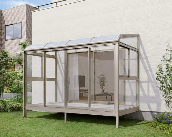 テラス囲いは、お客様満足度も高い商品のひとつです。.