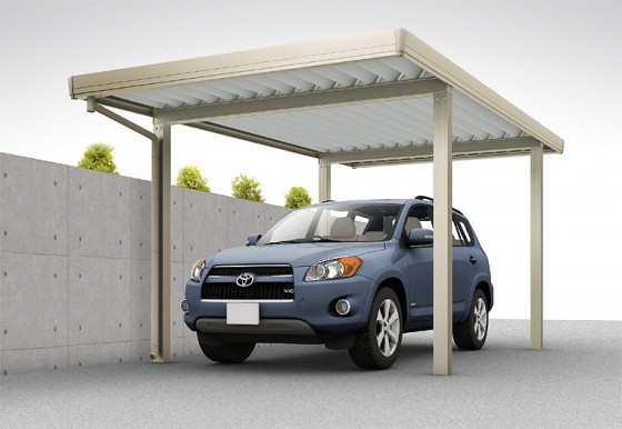 折板カーポート LIXIL テリオスポート