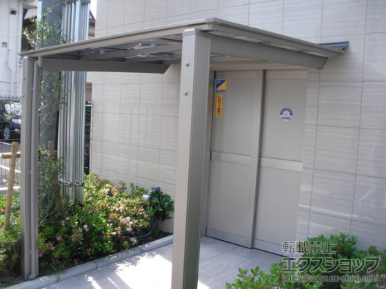 ビルやマンションなどで、壁面に取り付けができない場合も独立式であれば問題なし