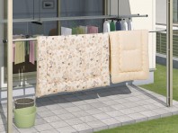 １６）布団を干せる重量に耐えられるオプションは業界初。より生活が便利・快適になりますね