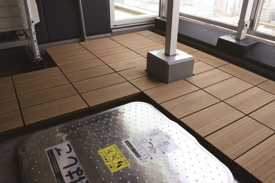 非常口や排水口はふさがないように設置しましょう。