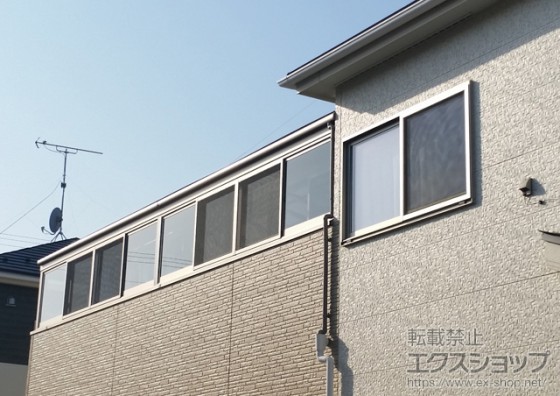 ベランダをテラス囲いに