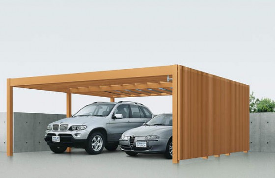 おしゃれカーポート デザイン重視で選ぶ車庫 個性派カーポート エクステリアのある暮らしブログ