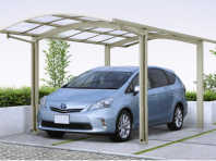 両側支柱：両方に柱があり、風に対する揺れ耐性が強いのが特徴です。