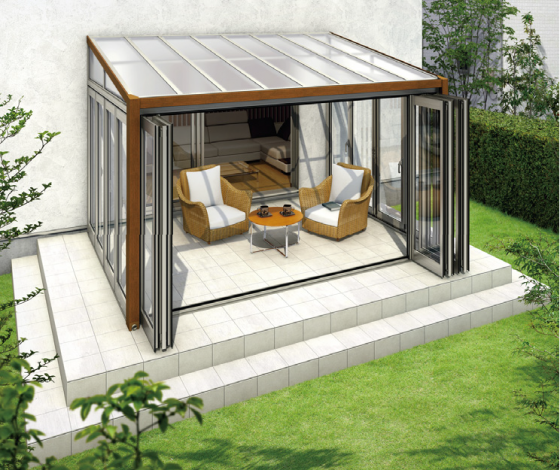 まるでお部屋がひとつ増えるガーデンルーム・テラス囲い