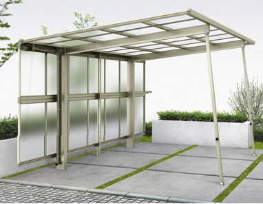 カーポート用のサイドパネル