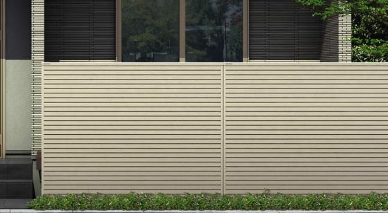 ルシアススクリーンフェンスＲ０１型T160