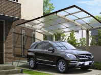 木調タイプのカーポート「スタンダードカーポート」