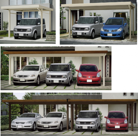 現場対応力がすごい風に強いカーポート「レオンポートneo」