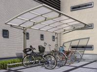 自転車・バイクの駐輪場に便利なサイクルポート「レイナポートグランミニ」