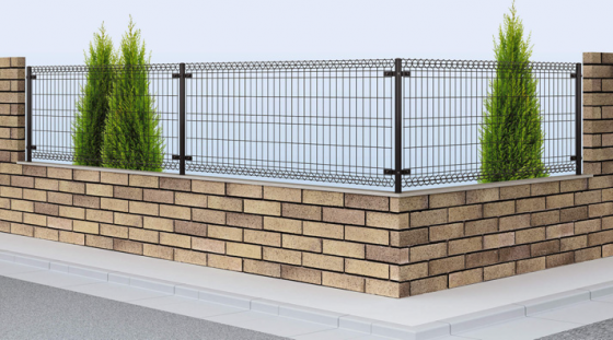 イーネットフェンス1M型の全体イメージ