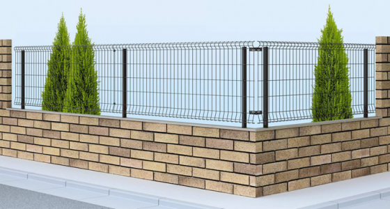 イーネットフェンス2F型の全体イメージ