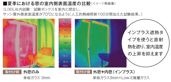 遮熱の重要性。