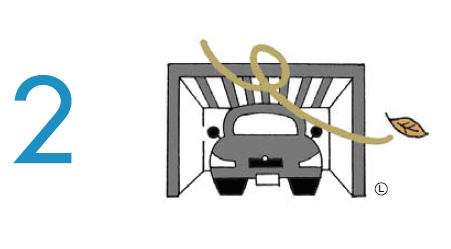 駐車場に屋根があると、洗車の回数を減らせます。