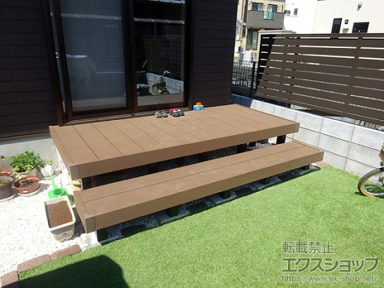 希望するウッドデッキの施工例は保存しておいてください