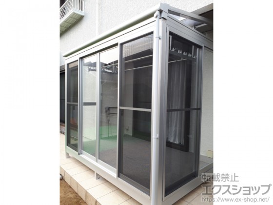 梅雨でも夜間でも いつでも快適に洗濯物を干せる テラス囲い エクステリアのある暮らしブログ