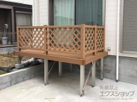 段差の解消にもウッドデッキは役立ちます。