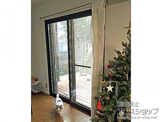 二重窓でわんちゃんも飼い主さんも快適にくらせるはず。