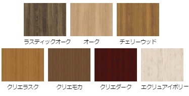 開き門扉AAカラー展開