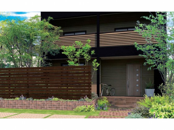 落ち着いた印象のダークカラー