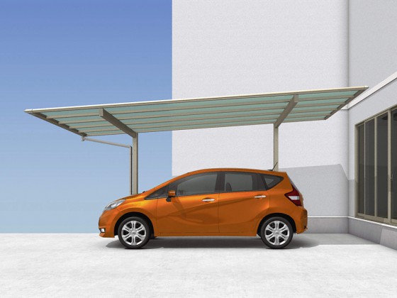 三協アルミ スカイリード 片側支持