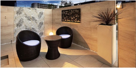 エバーアートボードフェンスライムストーン+エバーアートボードシックシリーズバナナリーフ