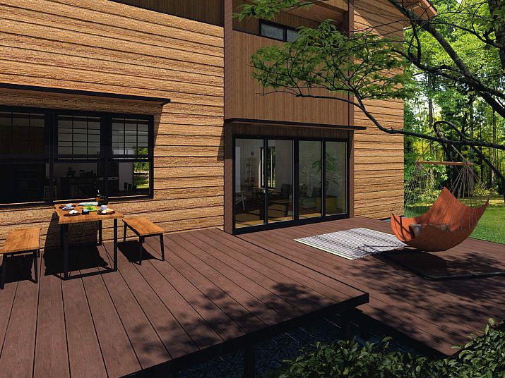 新商品【人工木デッキ ヴィラウッド】を詳しく紹介 - エクステリアの