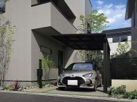 新商品【コンパクトカーポート エフルージュC ポリカーボネート屋根材】と施工例イメージを詳しく紹介