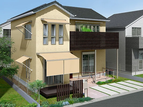 リクシル　彩風　C型　手動式　間口　2730×出幅　1250　ブルー系　アクリル ブルー系 リクシル 彩風 CR型 手動式 間口 2730×出幅 1250 アクアシャイン グリーン