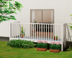 ビューステージFスタイル 単体 庭置き式-LIXIL リクシル（トステム