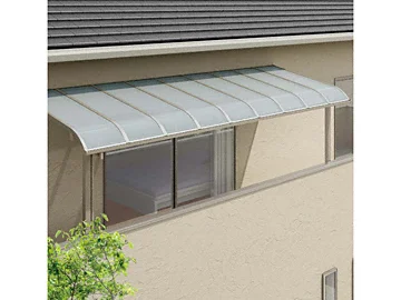 テラスVS R型 屋根タイプ 単体-LIXIL - バルコニー・ベランダ屋根なら