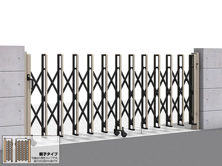 トリップゲート PC型 ノンレール 両開き親子-Value Select