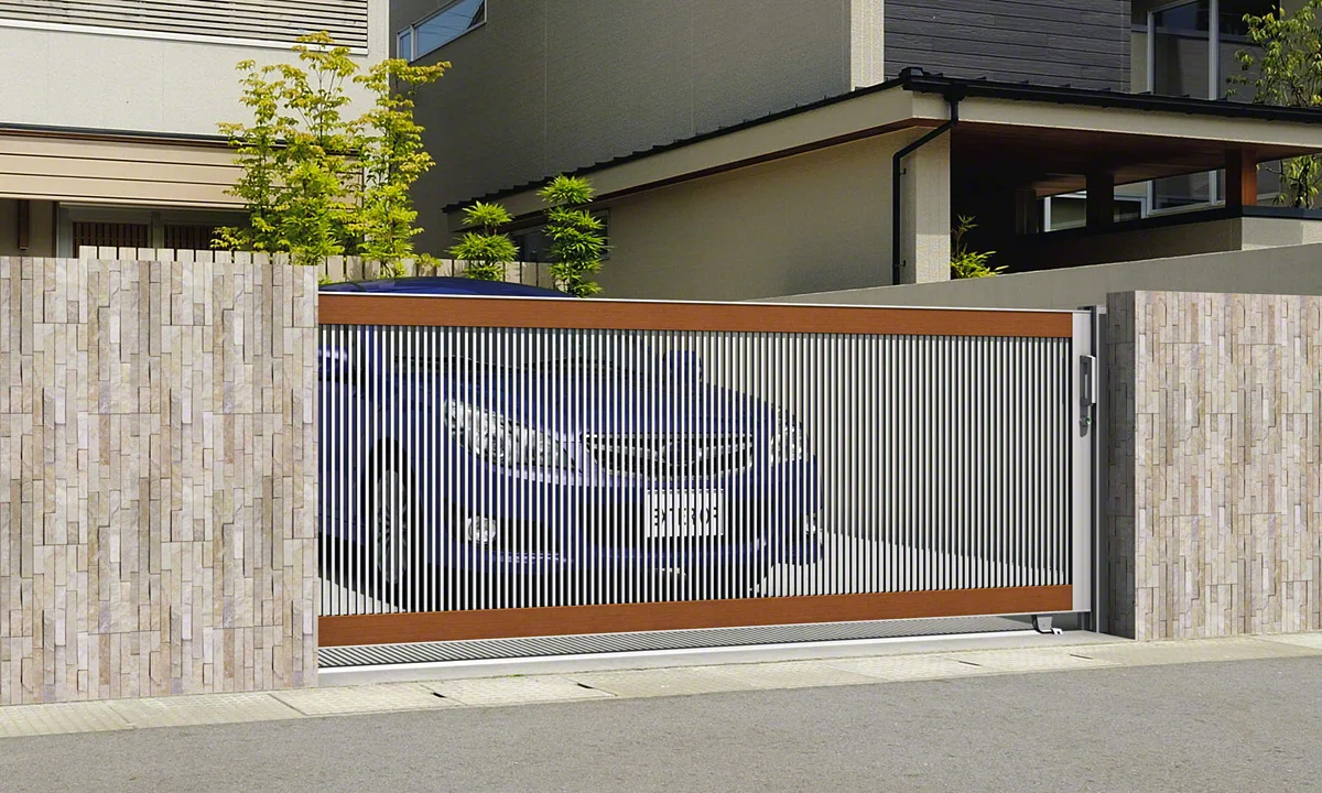 三協アルミ　ラクシェード　持出しタイプ（出幅130mm）　幅W1820mm×高さH990mm　ブラウン生地 三協アルミ ラクシェード 持出しタイプ（出幅130mm） 幅W1770mm×高さ