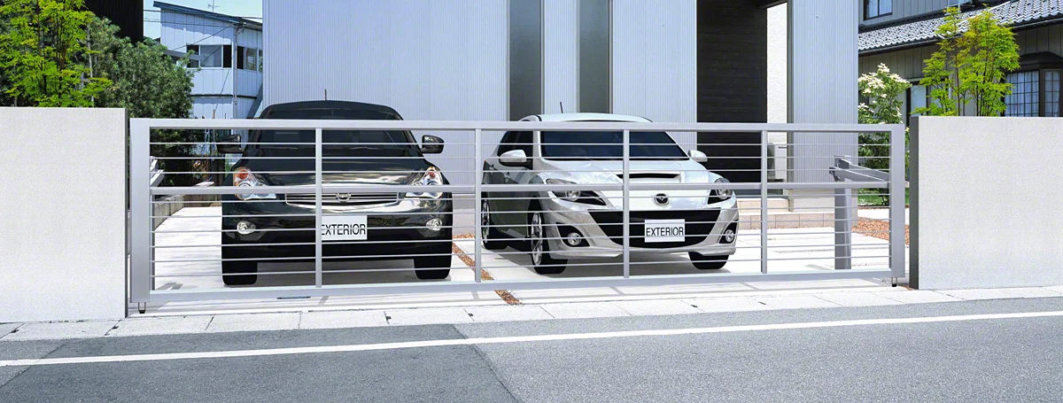 ラビーネ1型 ワイド 手動式-三協アルミ - カーゲートならエクスショップ